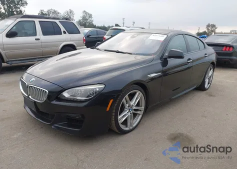 2015 BMW 650I Gran Coupe из США, поврежденный, VIN WBA6B2C5XFGB99792